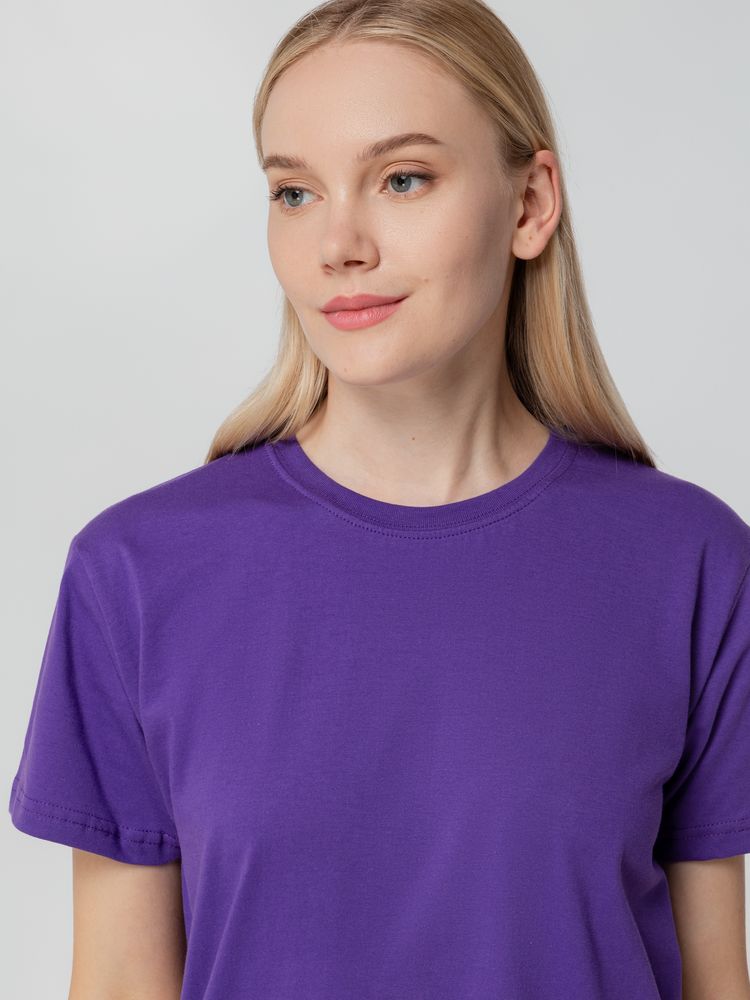 Футболка унисекс T-bolka 140 , фиолетовая / Миниатюра WWW (1000)