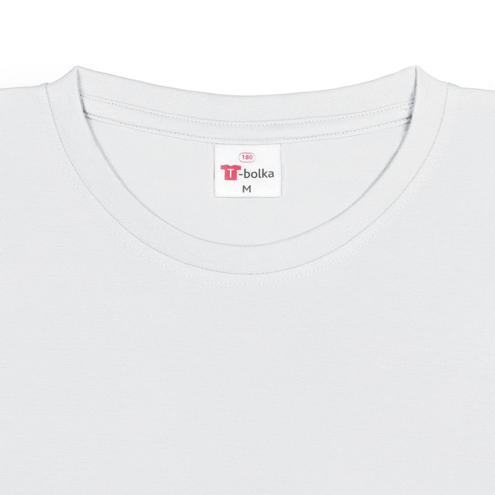 Футболка унисекс T-Bolka 180, белая / Миниатюра WWW (1000)