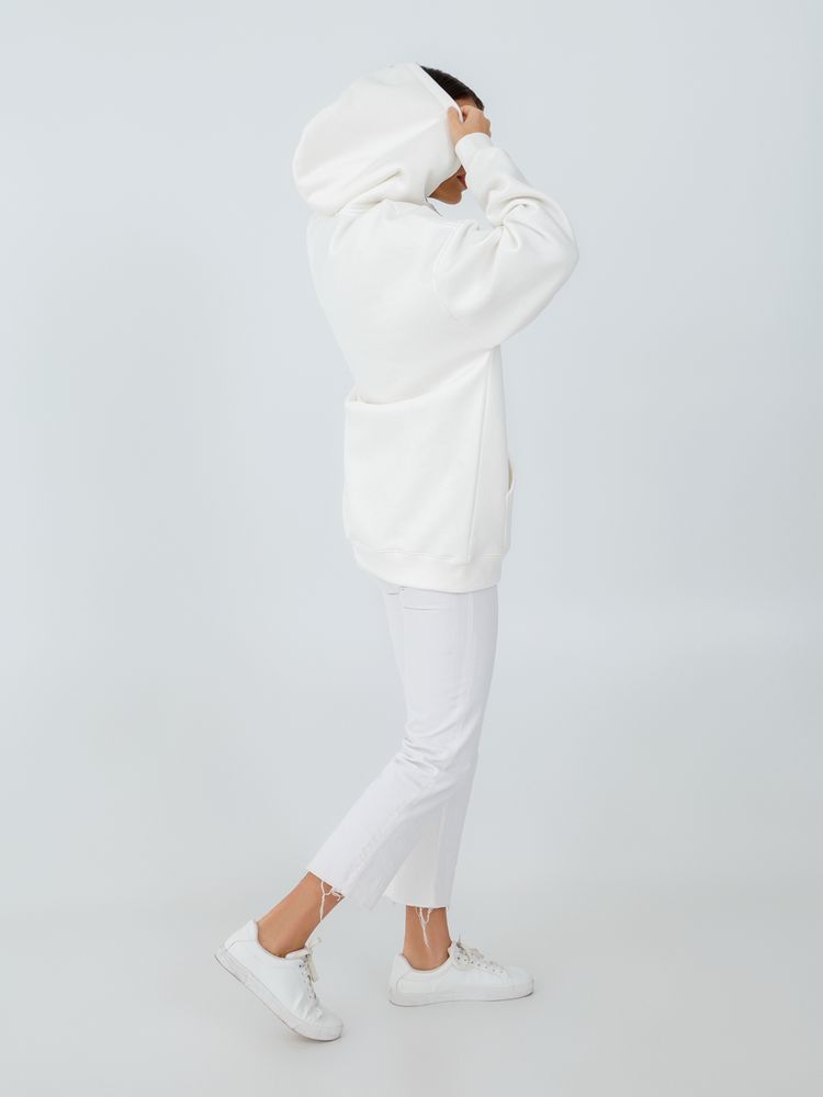 Худи оверсайз «Спецпоказ», молочно-белое / Миниатюра WWW (1000)