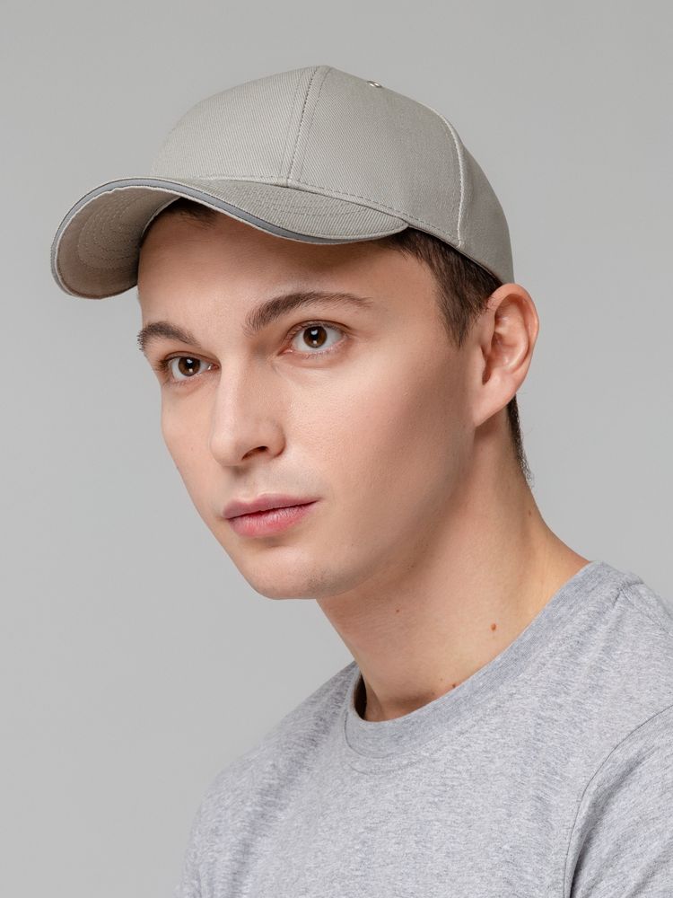 Бейсболка Hard Work со светоотражающим элементом / Миниатюра WWW (1000)