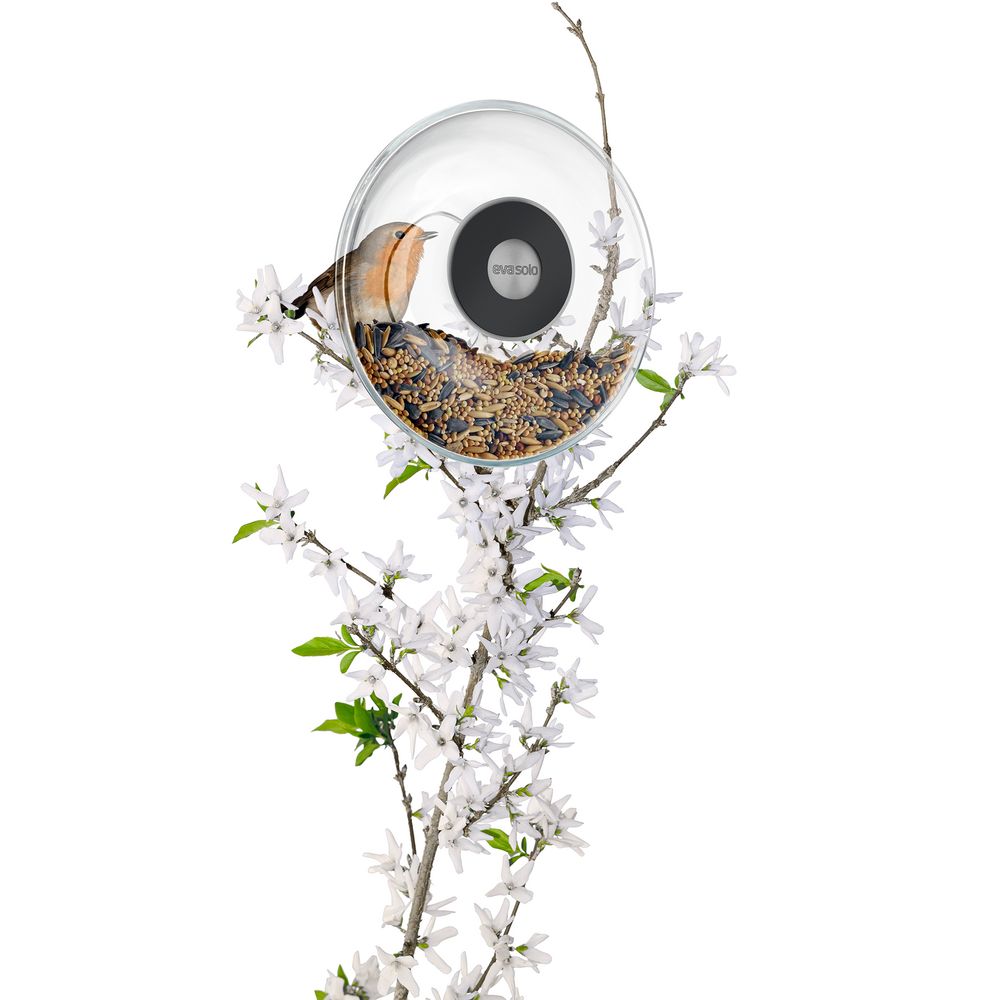 Кормушка для птиц Window Bird Feeder, прозрачная, малая / Миниатюра WWW (1000)