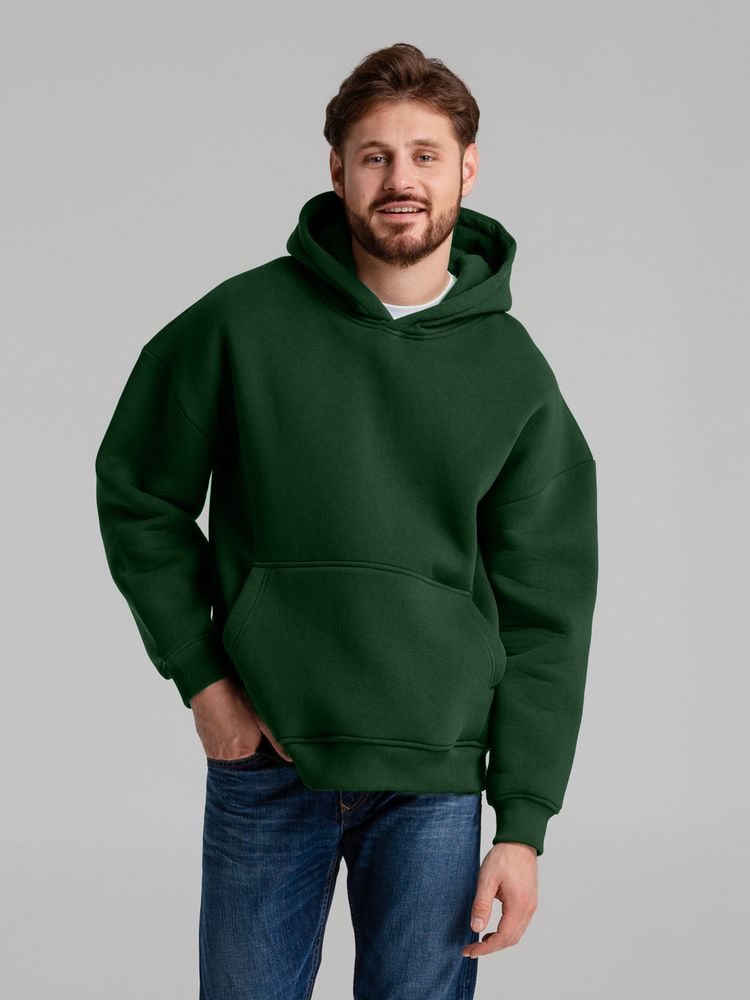 Худи Kulonga Oversize, темно-зеленое / Миниатюра WWW (1000)