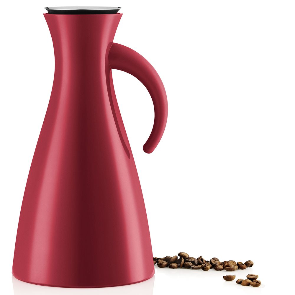 Термокувшин Vacuum, высокий, глянцевый красный / Миниатюра WWW (1000)