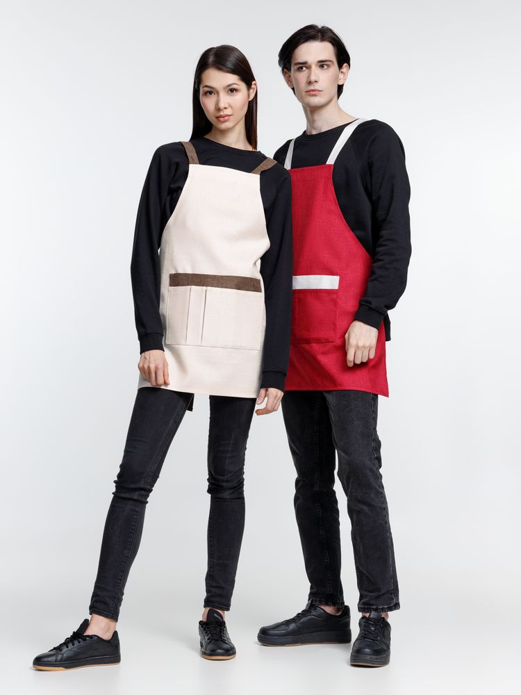 Фартук Settle In, красный / Миниатюра модельного (1000)