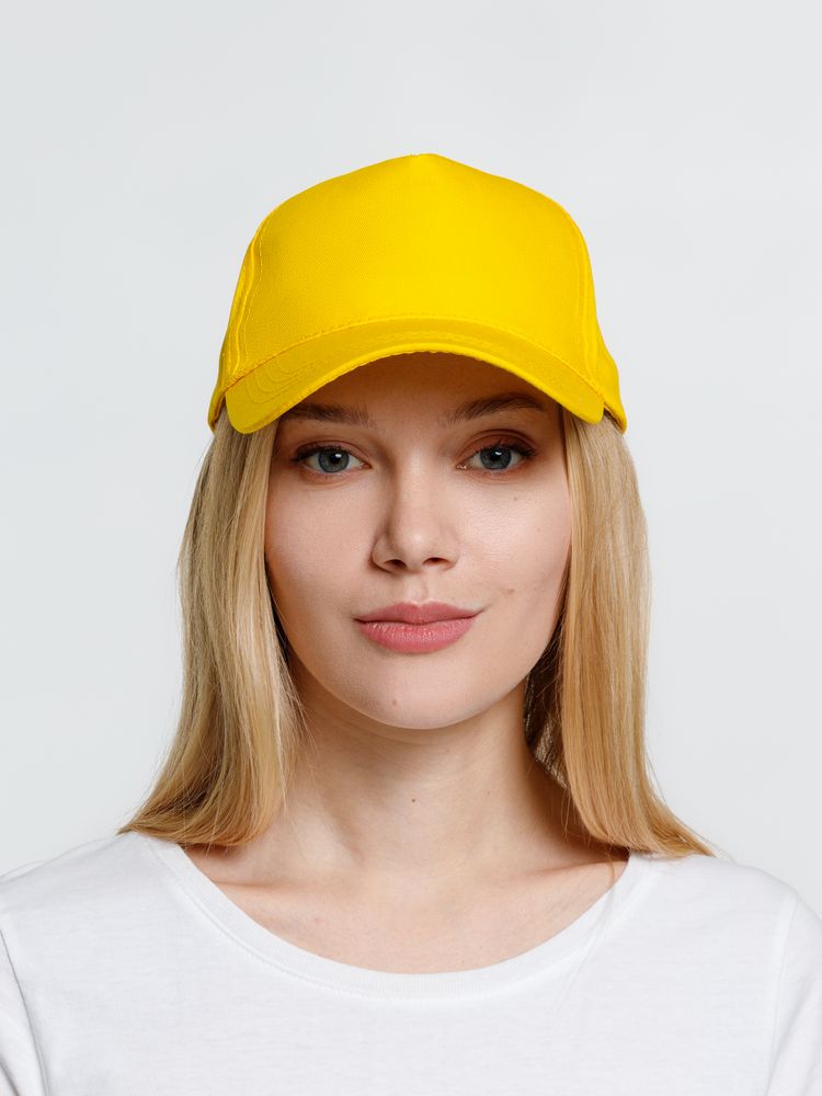 Бейсболка Promo, желтая / Миниатюра модельного (1000)