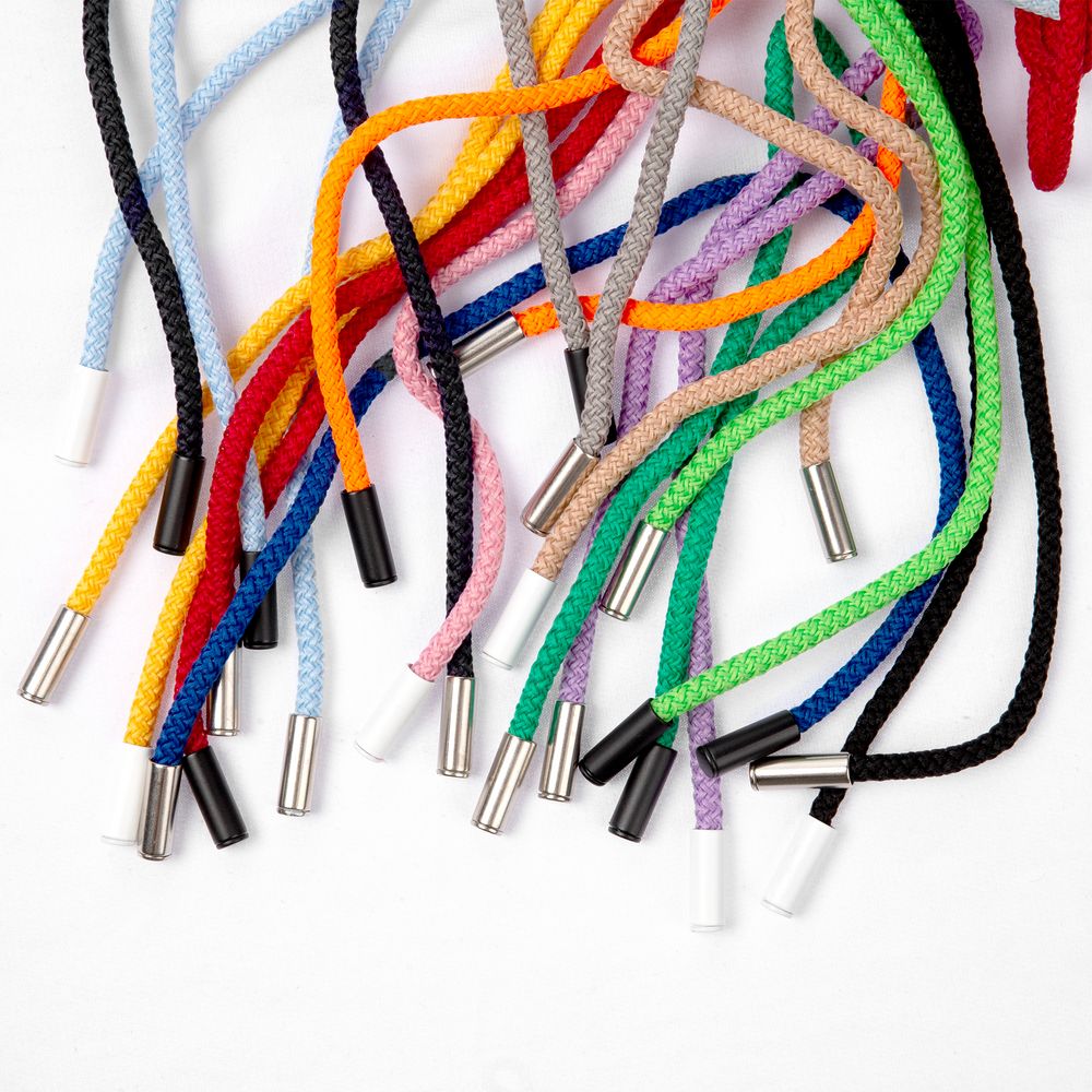 Шнурок в капюшон Snor, оранжевый неон / Миниатюра WWW (1000)