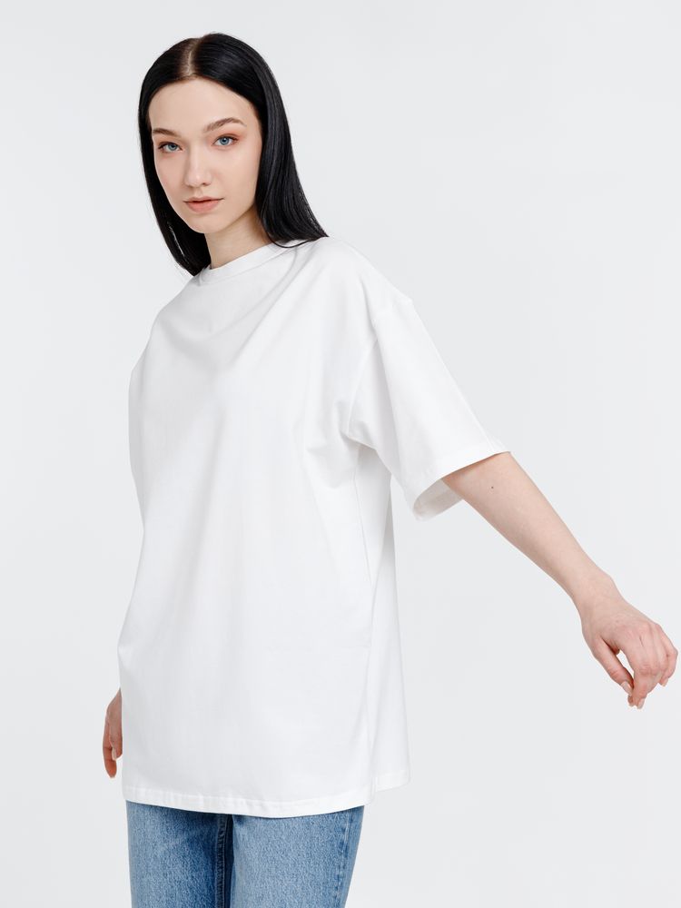 Футболка оверсайз унисекс Big Haul, молочно-белая / Миниатюра WWW (1000)