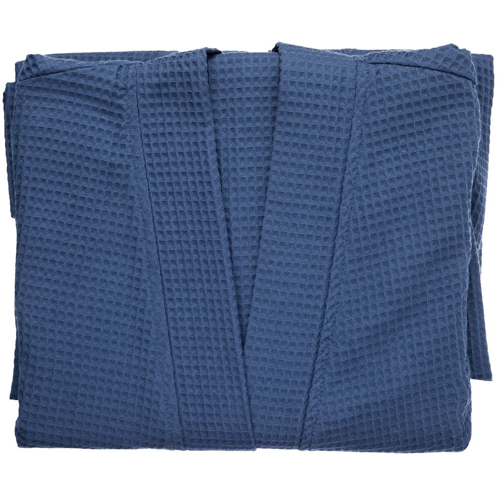 Халат вафельный Kimono, темно-синий / Миниатюра WWW (1000)