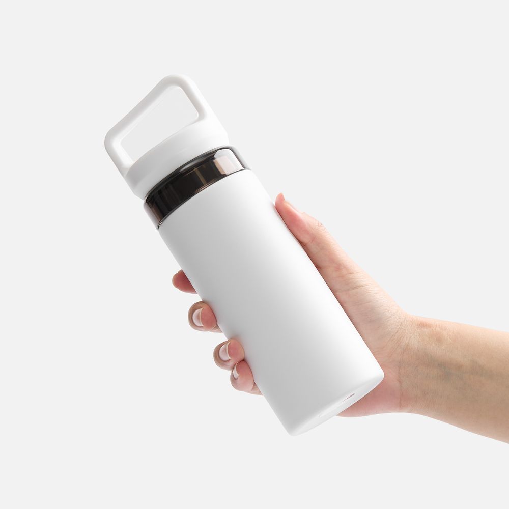 Термостакан Leval с ситечком, белый / Миниатюра WWW (1000)