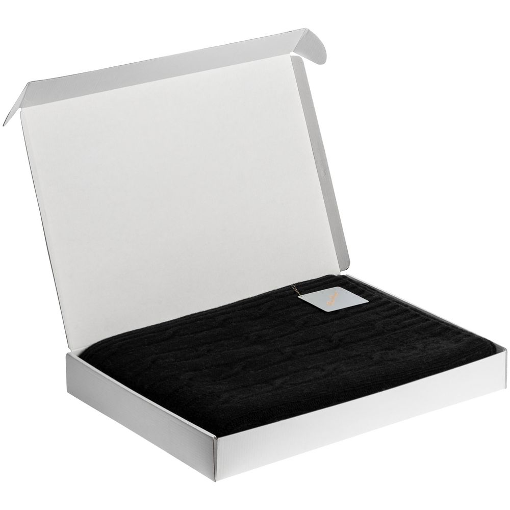 Плед Auray, черный / Миниатюра WWW (1000)