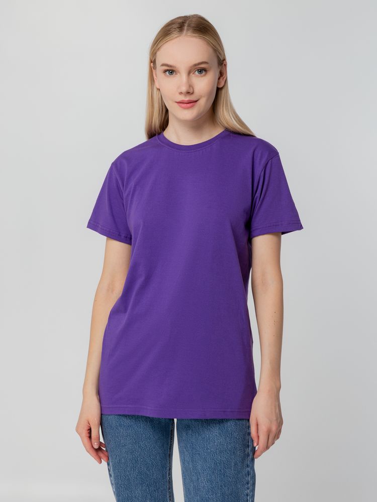 Футболка унисекс T-bolka 140 , фиолетовая / Миниатюра WWW (1000)