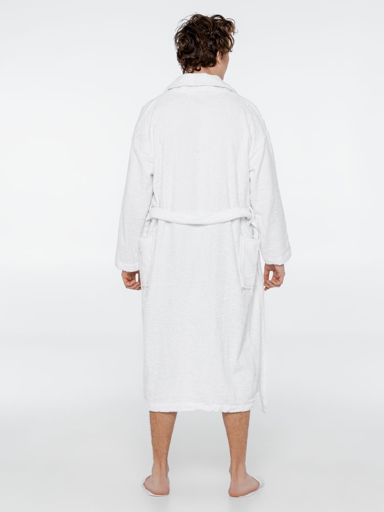 Халат унисекс «Не парюсь», белый / Миниатюра WWW (1000)