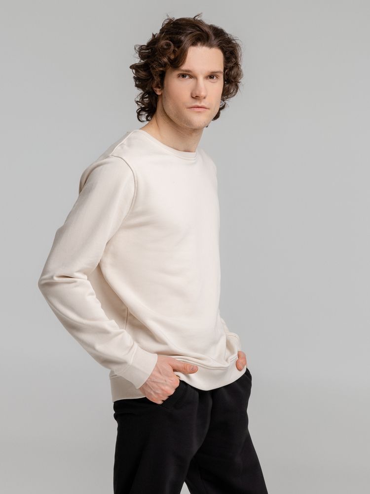 Свитшот унисекс BNC Organic, молочно-белый / Миниатюра WWW (1000)