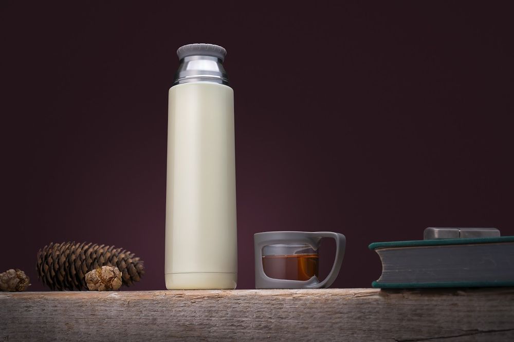 Термос Coffee Break, кремовый / Миниатюра WWW (1000)