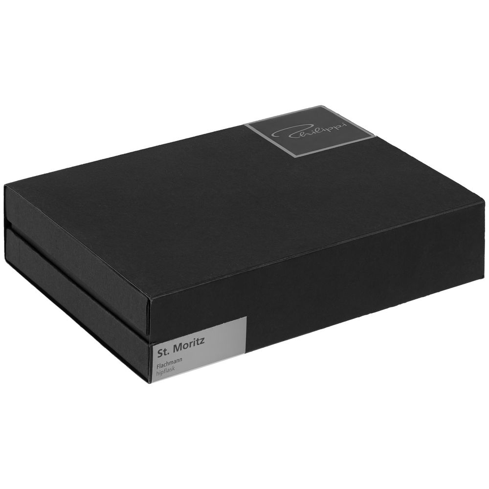 Фляжка Moritz, черная / Миниатюра WWW (1000)