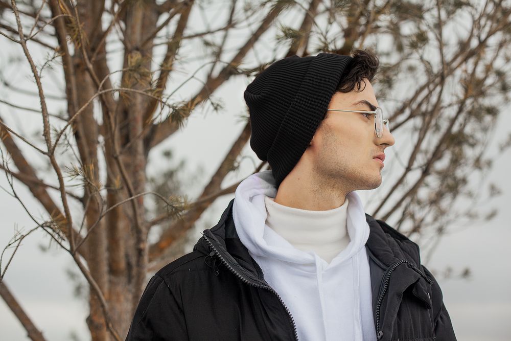 Шапка Life Explorer, черная / Миниатюра WWW (1000)