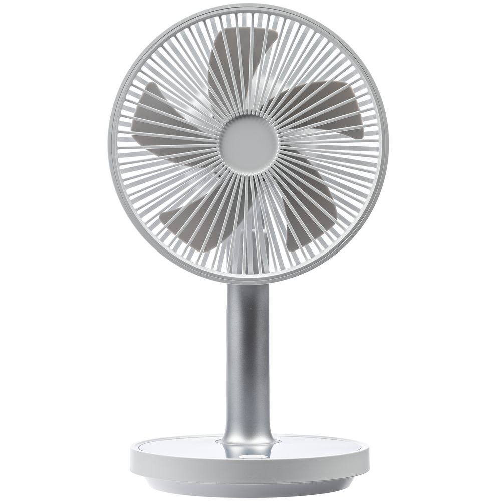 Настольный беспроводной вентилятор с подсветкой inBreeze, белый c серым / Миниатюра WWW (1000)