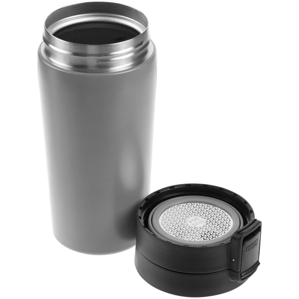 Термостакан с ситечком No Leak Infuser, серый / Миниатюра WWW (1000)