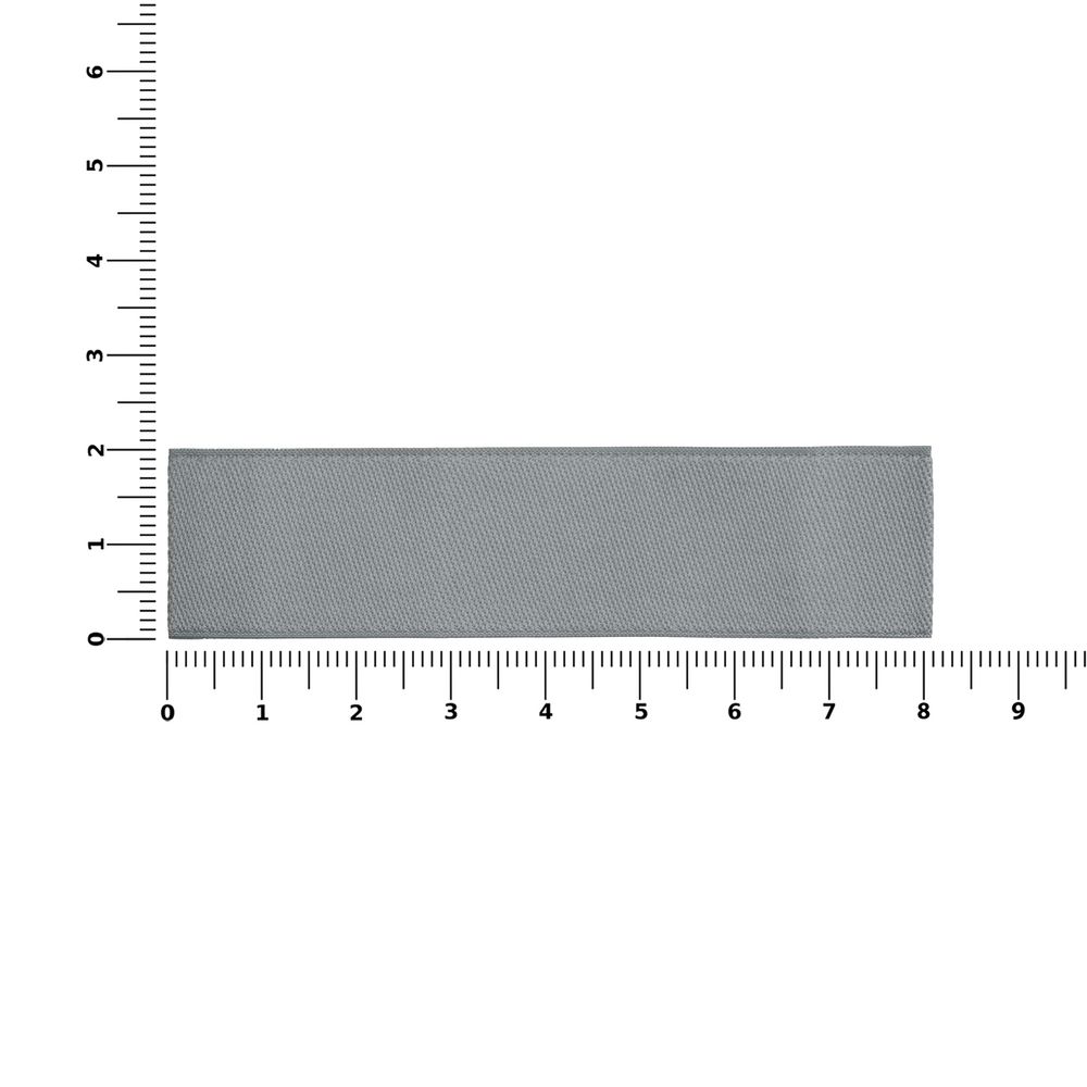 Лейбл тканевый Epsilon, S, серый / Миниатюра WWW (1000)