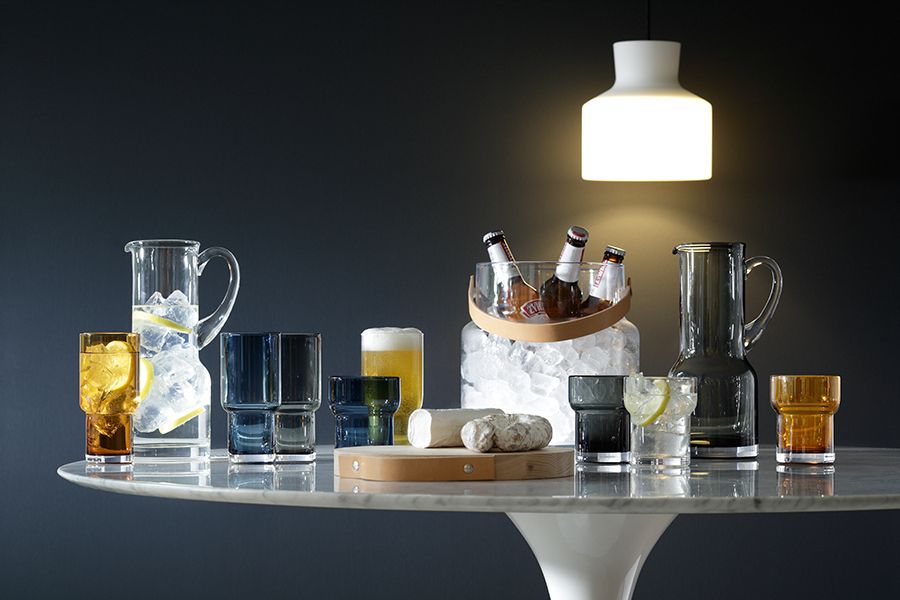 Набор из 2 высоких стаканов Utility, серый / Миниатюра WWW (1000)