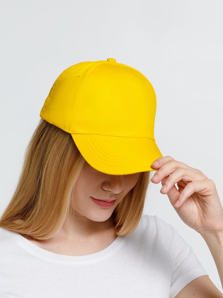 Бейсболка Promo, желтая / Миниатюра модельного (1000)