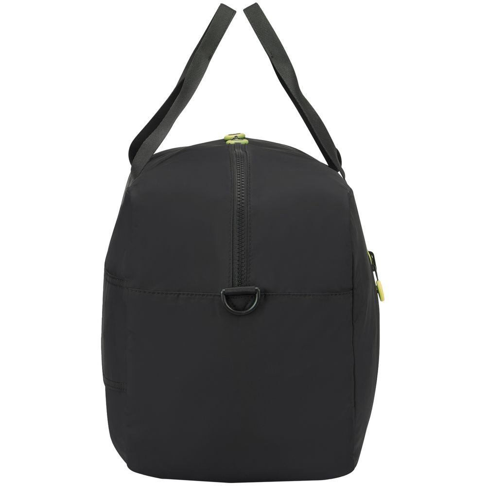 Сумка дорожная Compact Neon, черная с зеленым / Миниатюра WWW (1000)