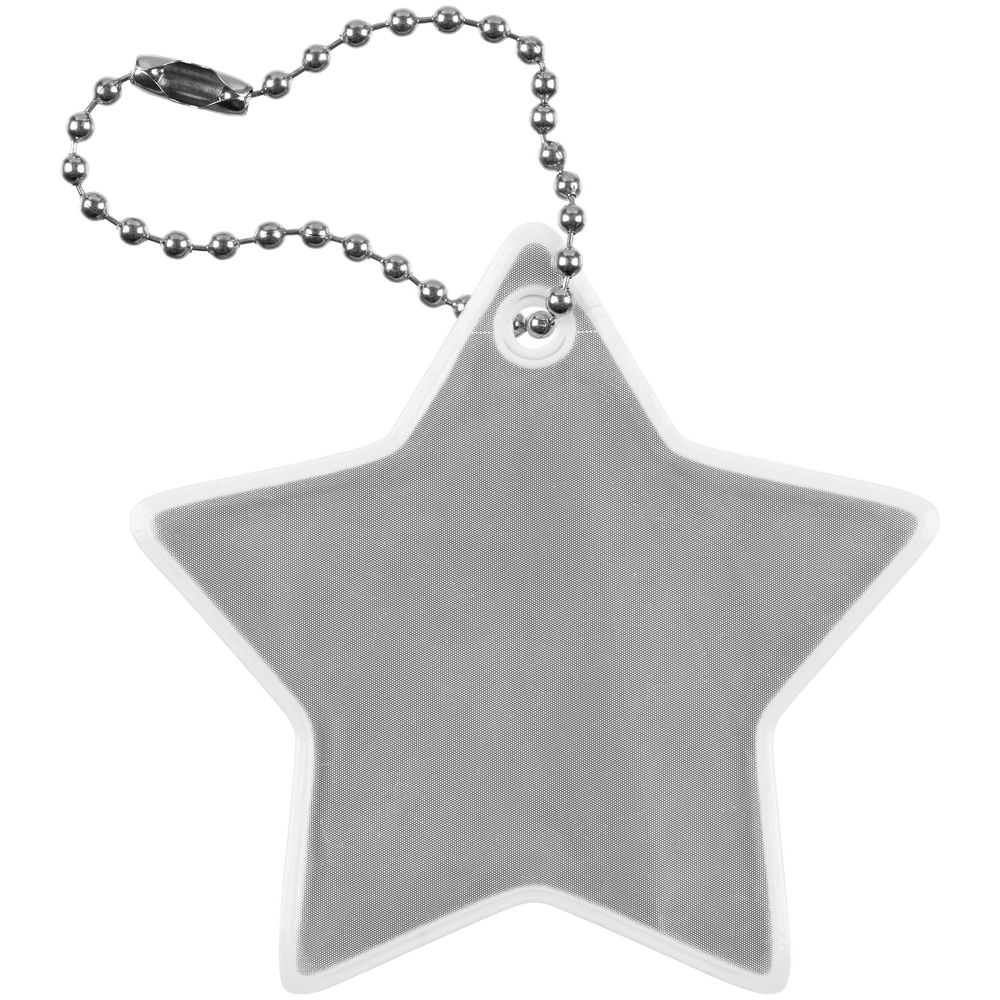 Светоотражатель Spare Care, звезда, серебристый / Миниатюра WWW (1000)