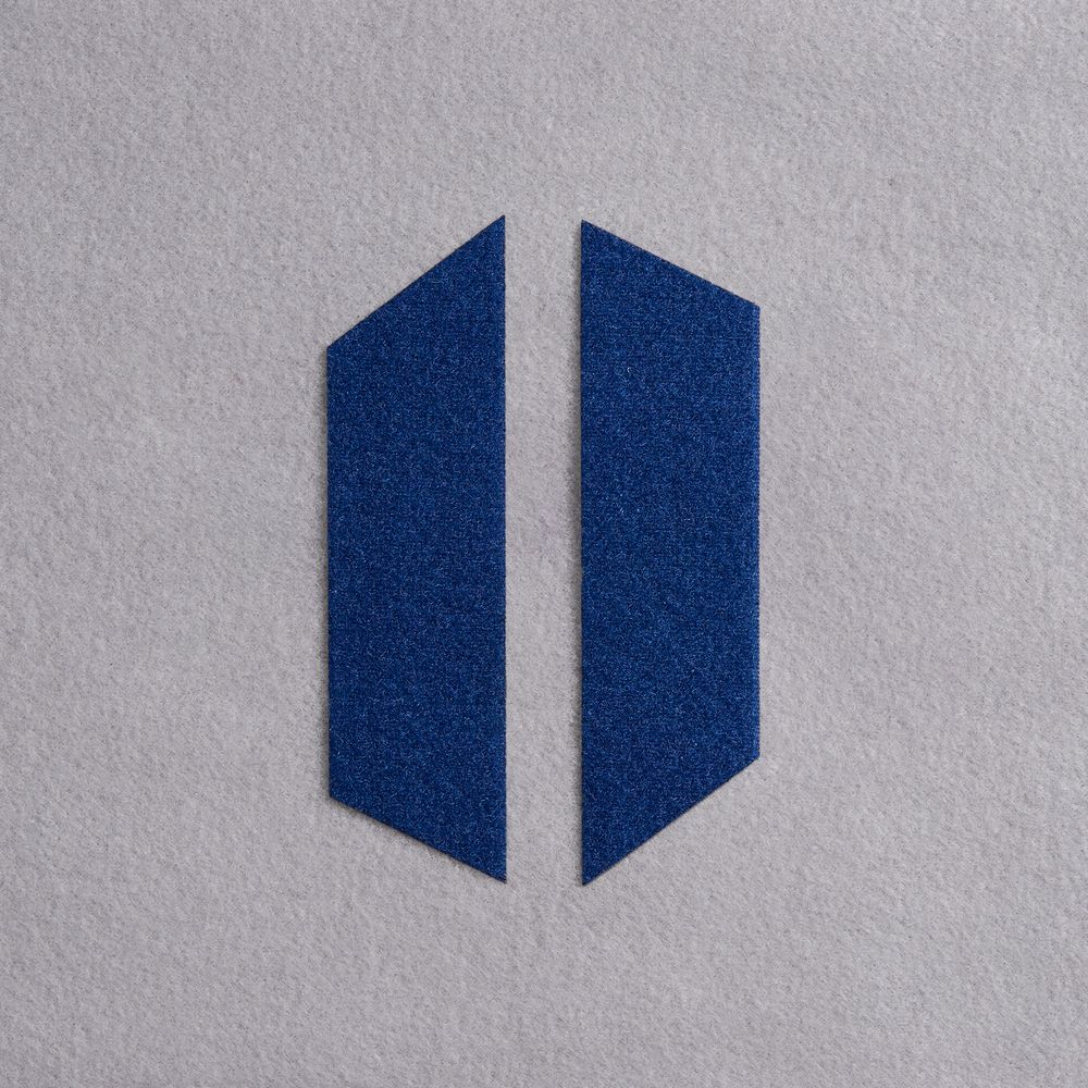 Основа Velkro S для крепления шевронов на липучке, синяя / Миниатюра WWW (1000)