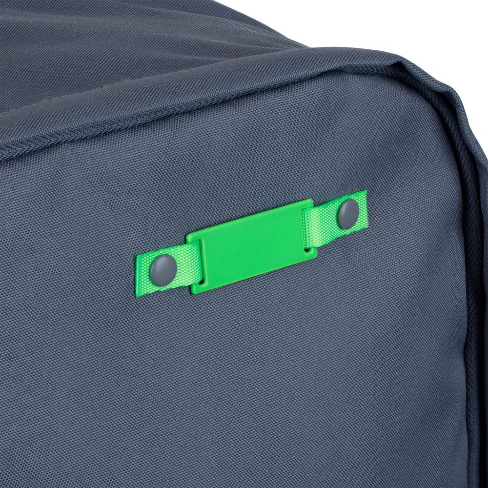 Стропа текстильная Fune 10 S, зеленый неон, 10 см / Миниатюра нанесения (1000)