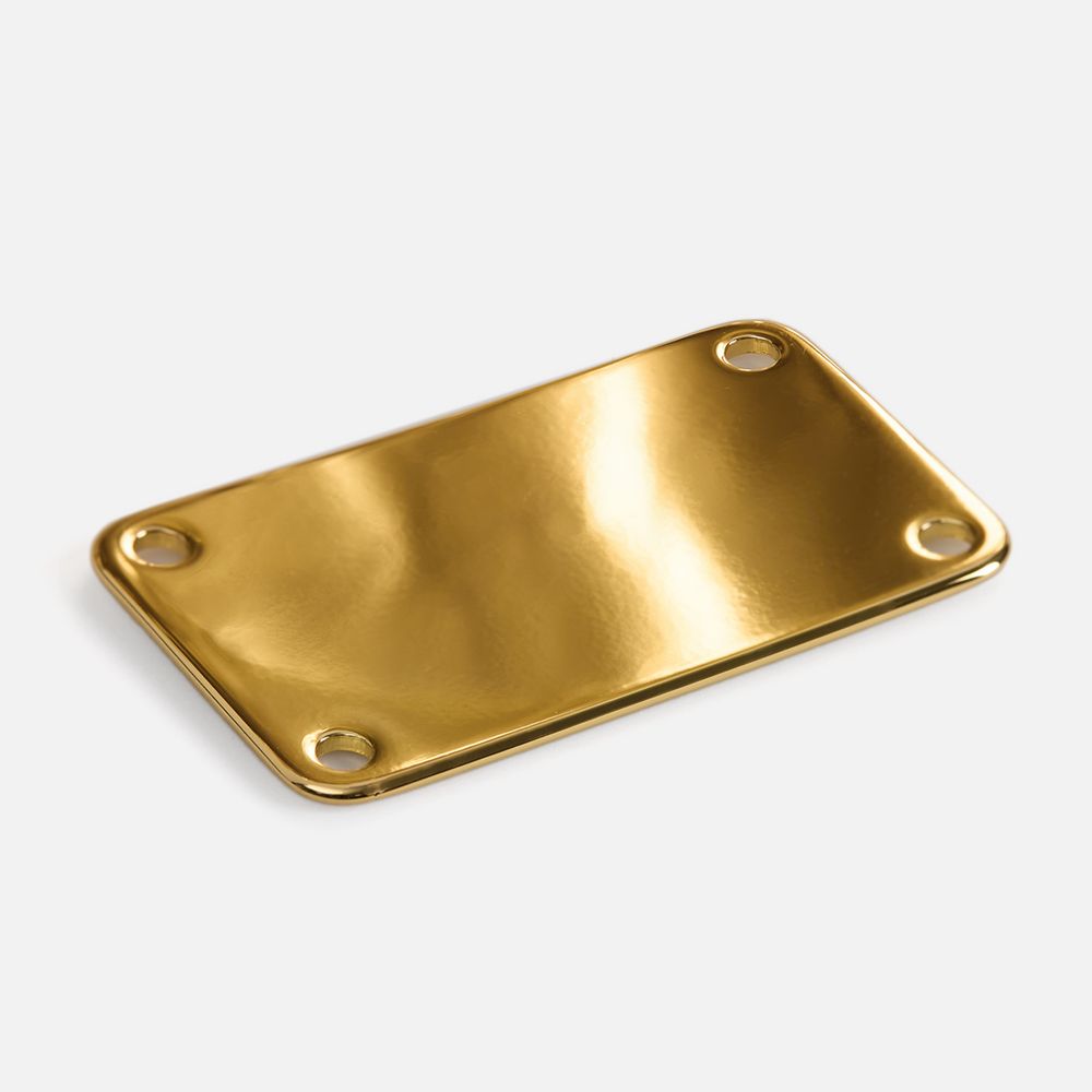 Шильдик металлический Furo, золотистый глянцевый / Миниатюра WWW (1000)