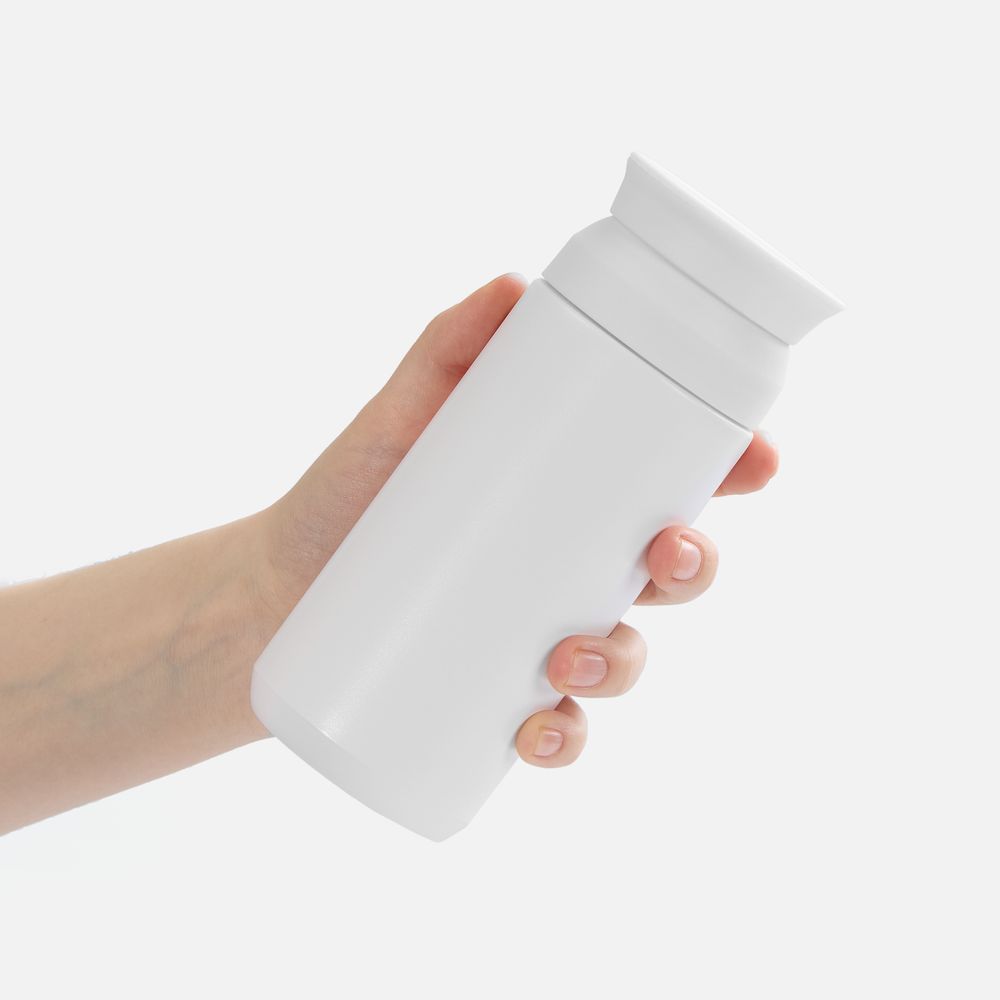 Термостакан Bau с ситечком, белый / Миниатюра WWW (1000)