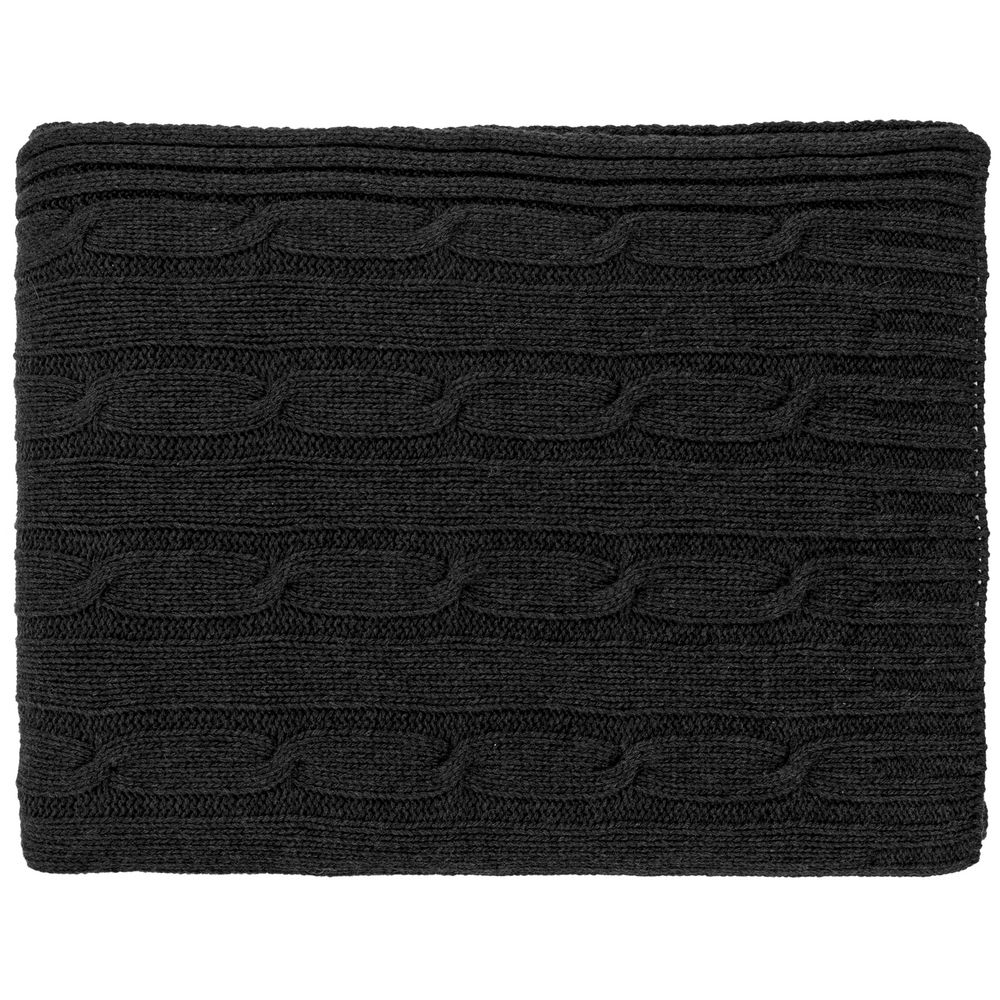 Плед Auray, черный / Миниатюра WWW (1000)