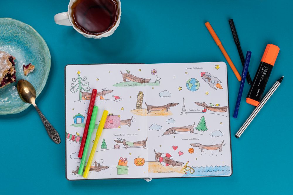 Блокнот «Такса» / Миниатюра WWW (1000)