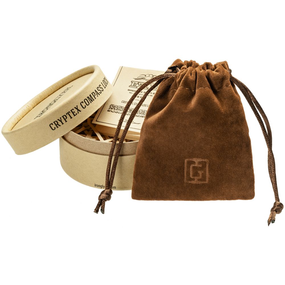 Флешка «Криптекс»® Compass Lock, 16 Гб / Миниатюра WWW (1000)