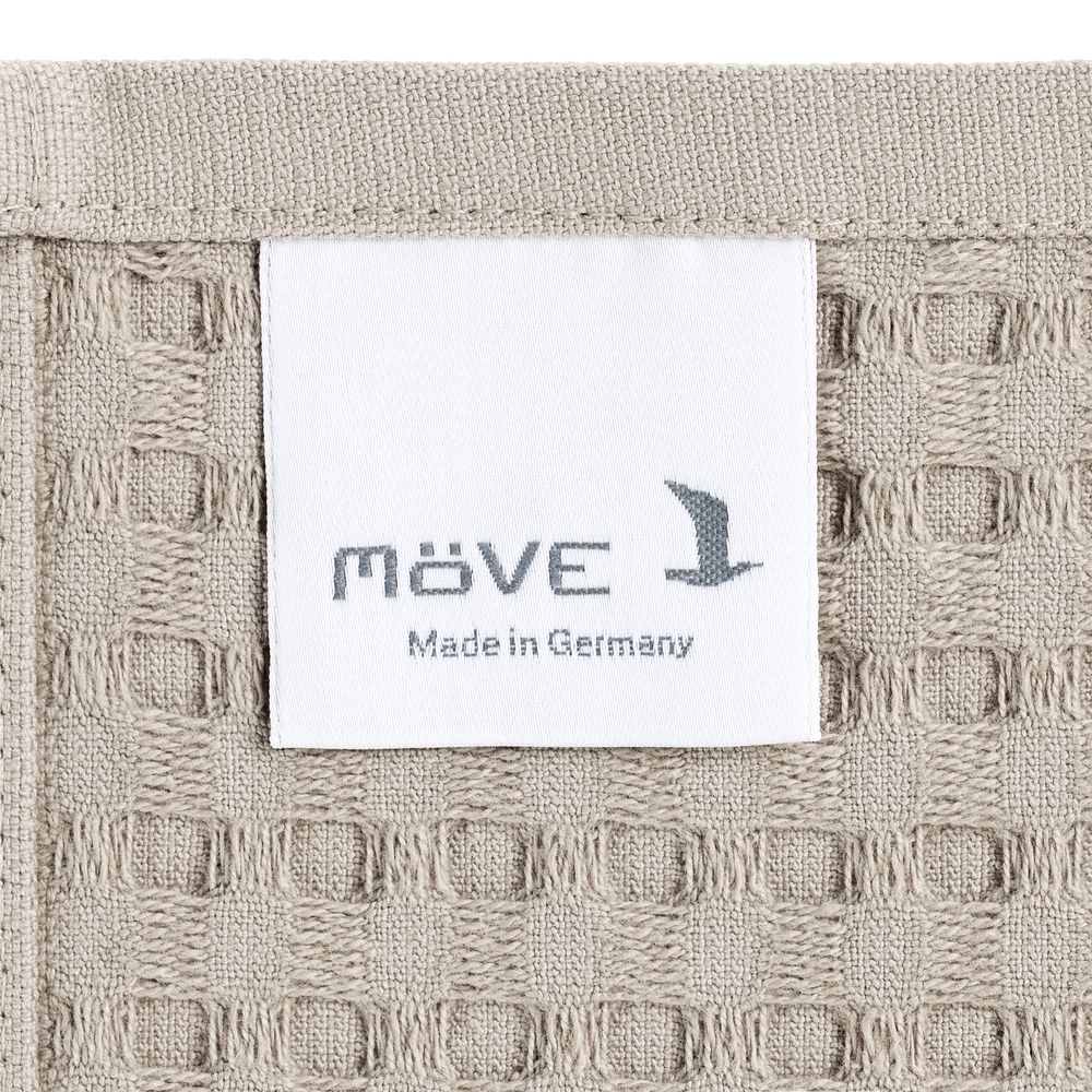 Полотенце вафельное Piquee, среднее, бежевое / Миниатюра WWW (1000)