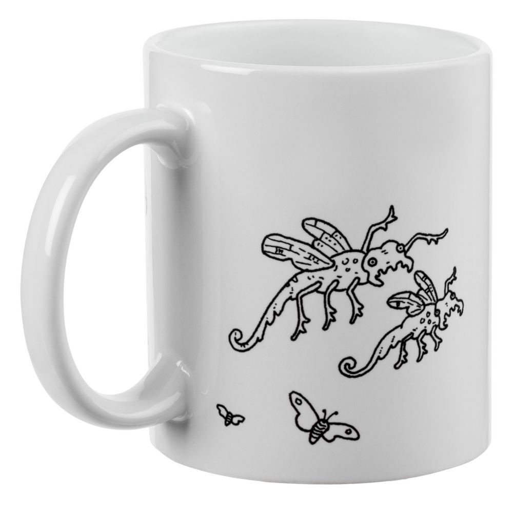 Кружка «Погоня», белая / Миниатюра WWW (1000)