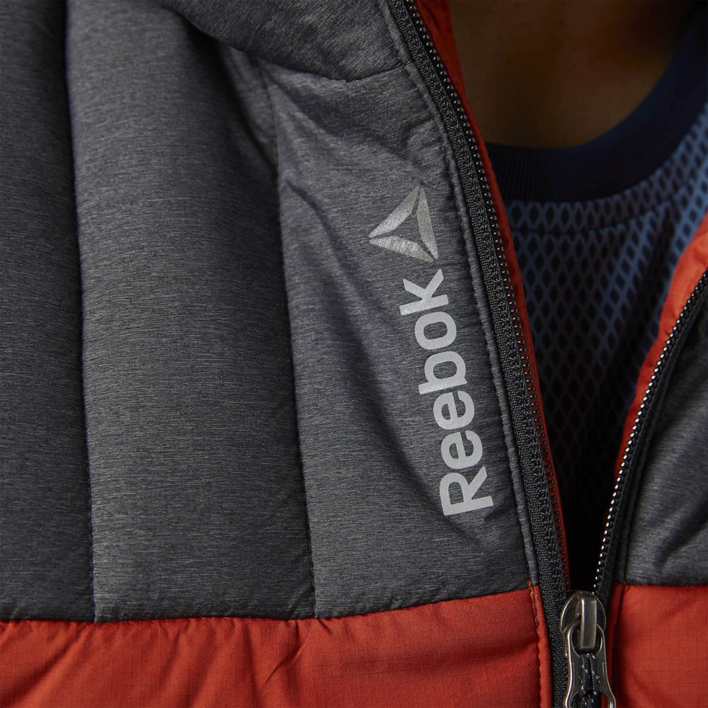 Куртка мужская Outdoor, серая с оранжевым / Миниатюра WWW (1000)