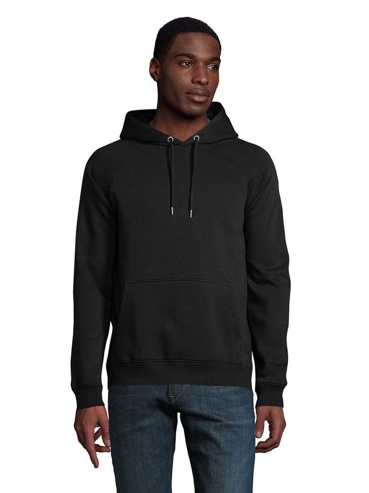 Толстовка унисекс Stellar, черная / Миниатюра WWW (1000)