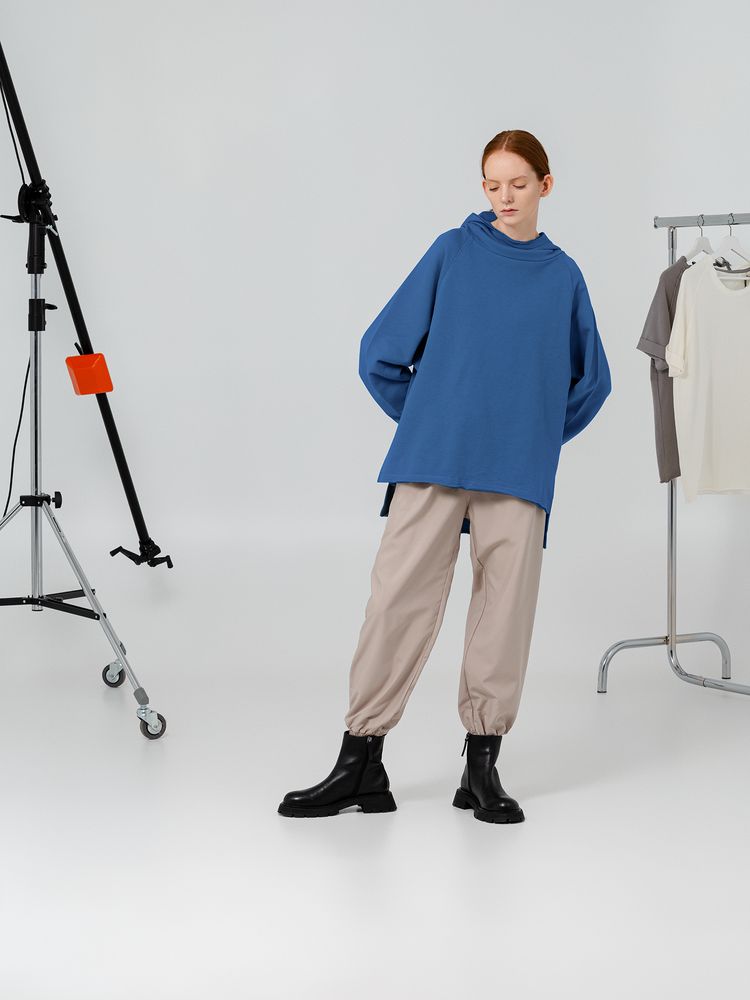 Худи унисекс Vozduh 1.0, синее / Миниатюра WWW (1000)