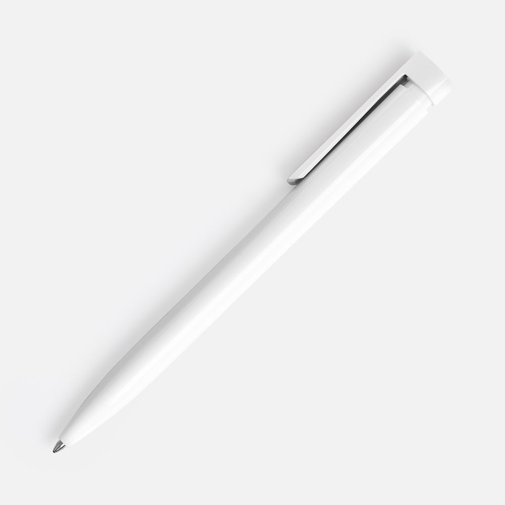 Ручка шариковая Liberty Polished, белая / Миниатюра WWW (1000)
