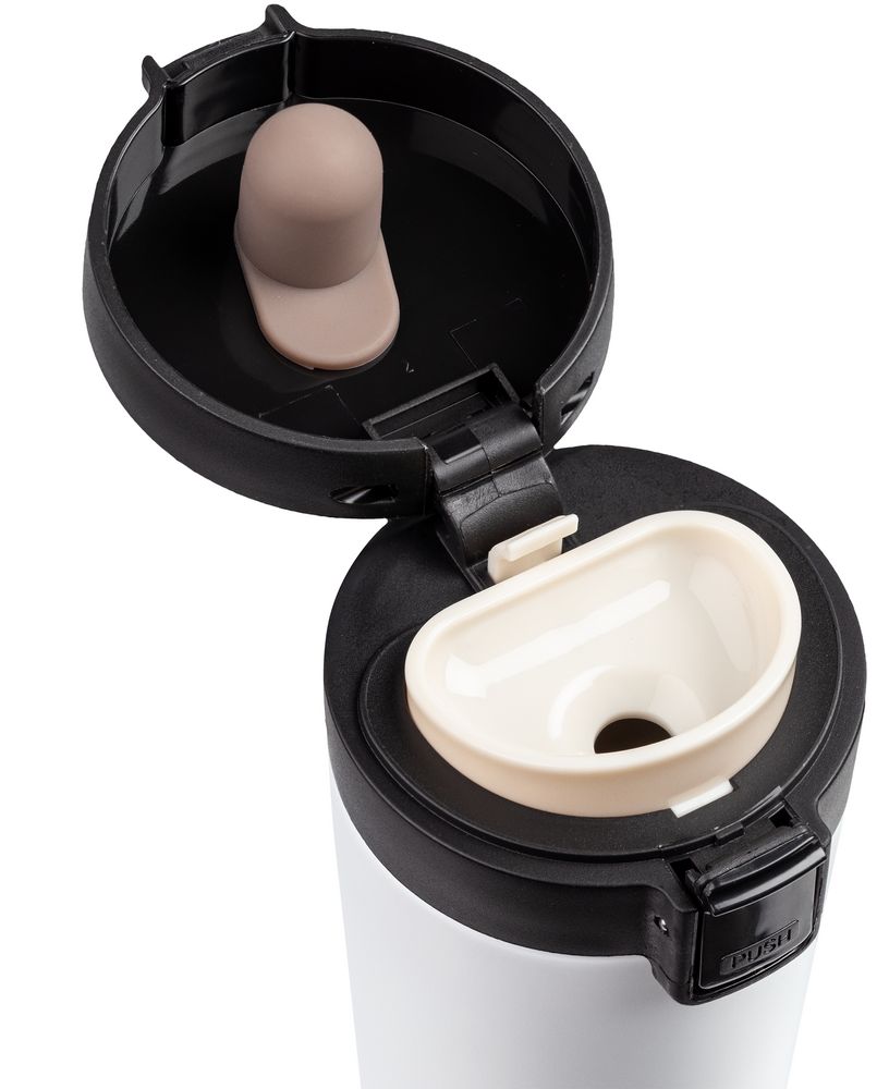 Термостакан с ситечком No Leak Infuser, белый / Миниатюра WWW (1000)