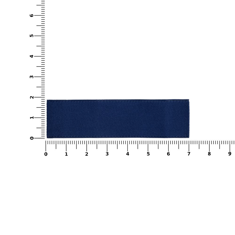 Лейбл тканевый Epsilon, S, темно-синий / Миниатюра WWW (1000)