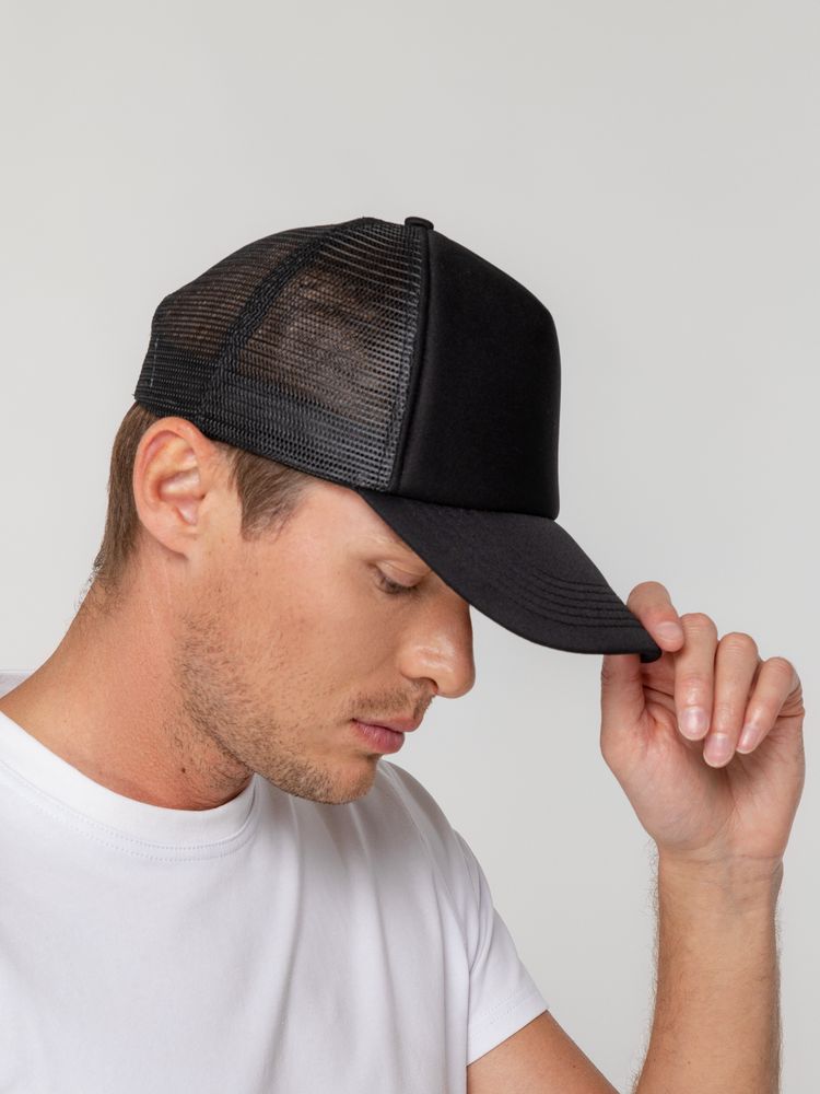 Бейсболка Sunbreaker, черная / Миниатюра WWW (1000)