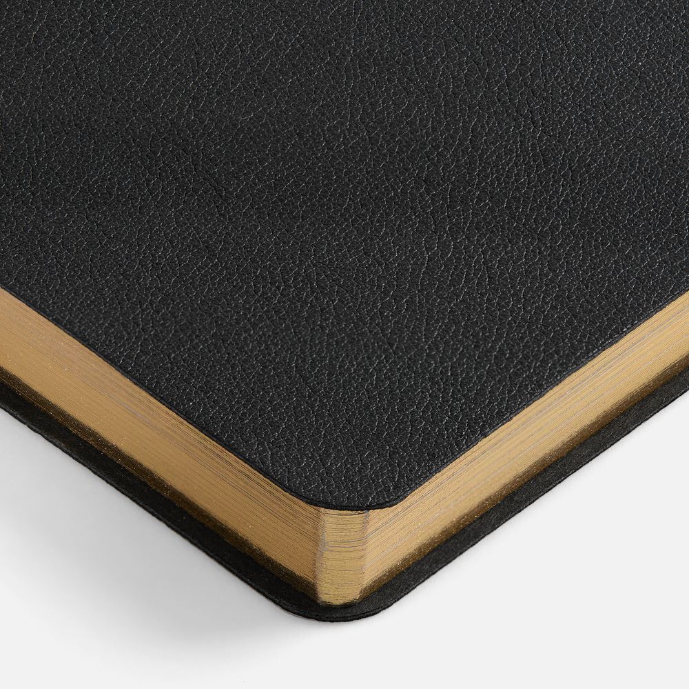 Ежедневник Petrus, недатированный, черный / Миниатюра WWW (1000)