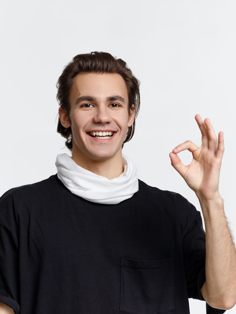 Многофункциональная бандана Dekko, белая / Миниатюра WWW (1000)