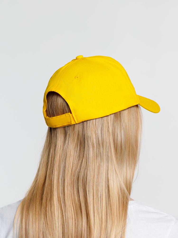 Бейсболка Promo, желтая / Миниатюра модельного (1000)