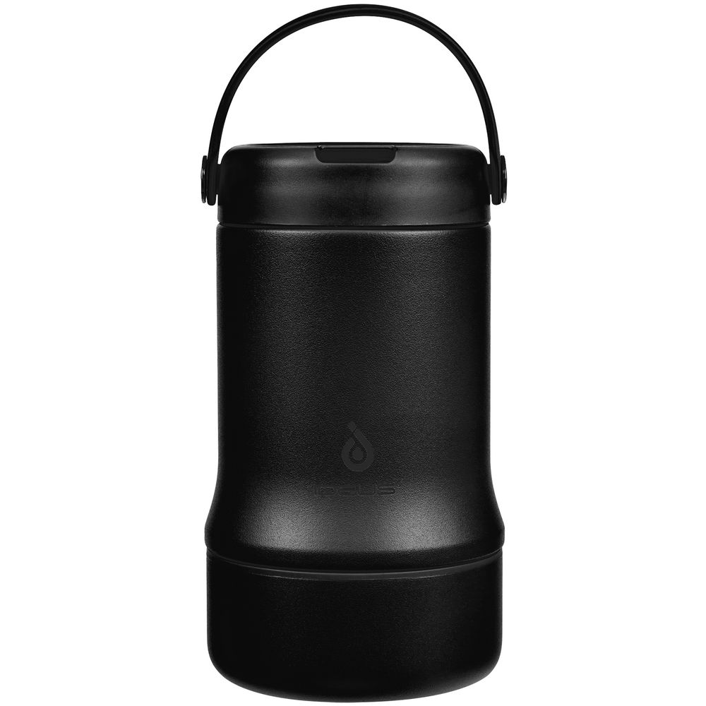 Термос для еды Tabenodo, черный / Миниатюра WWW (1000)