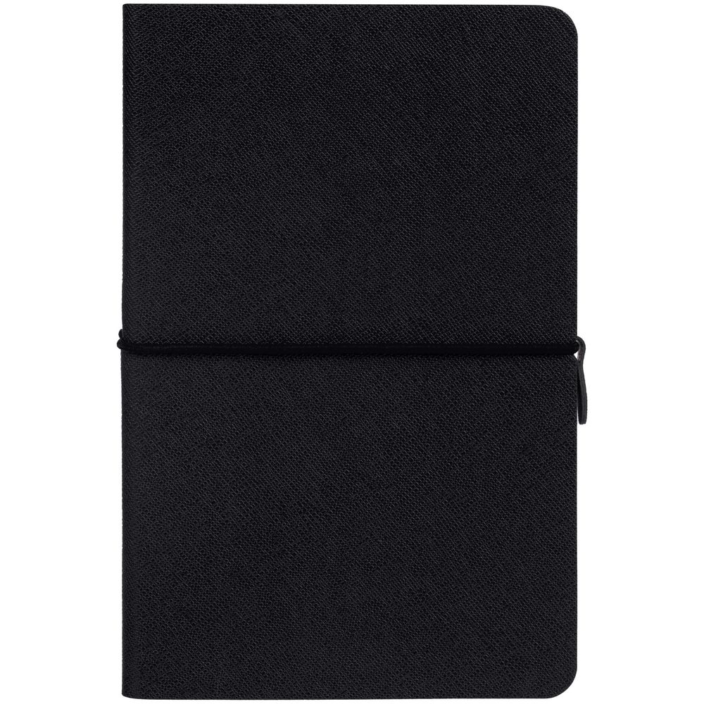 Блокнот Saffian Mini, черный / Миниатюра WWW (1000)