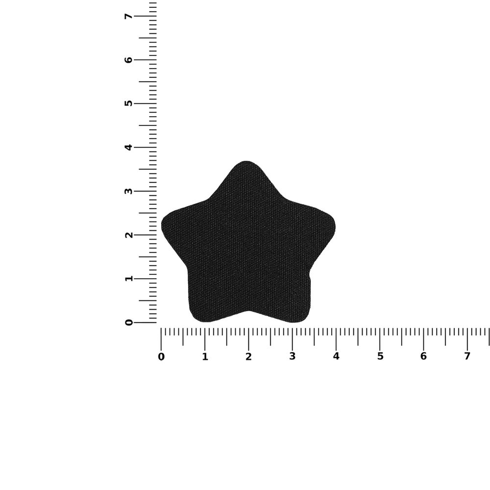 Наклейка тканевая Lunga Bial, M, черная / Миниатюра WWW (1000)