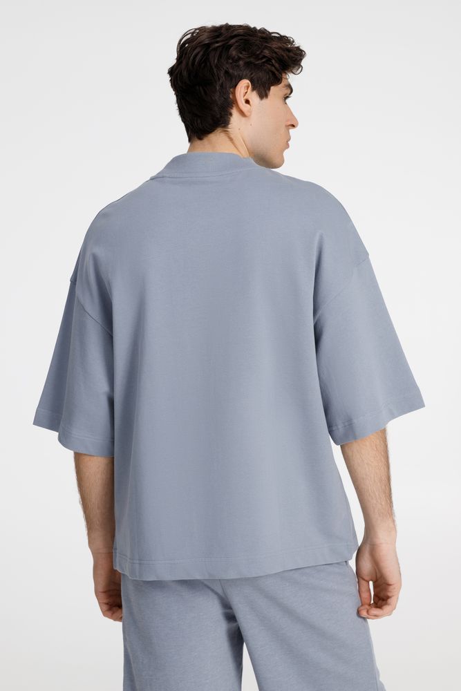 Футболка оверсайз унисекс T9, серая / Миниатюра WWW (1000)